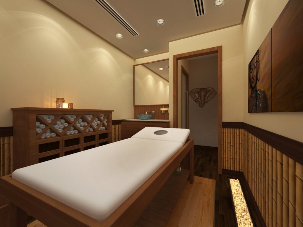 Al Sarab Spa by interior design companies in Dubai