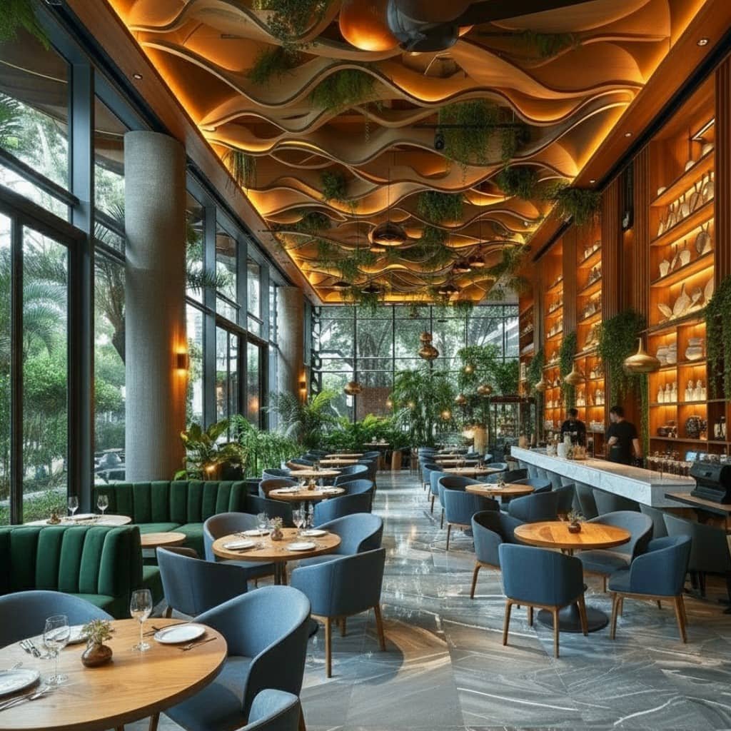 Stylish Restaurant Interior