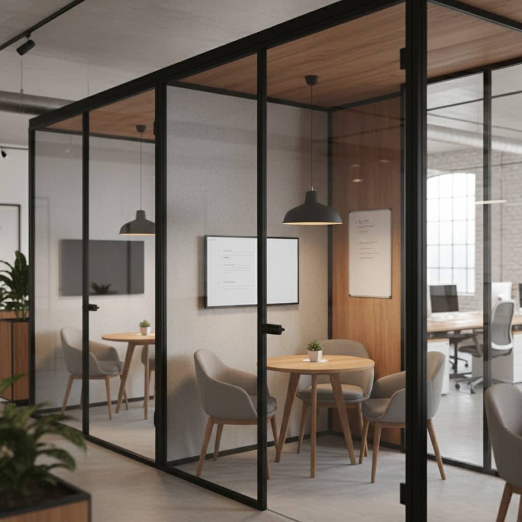 Compact team leader cabin