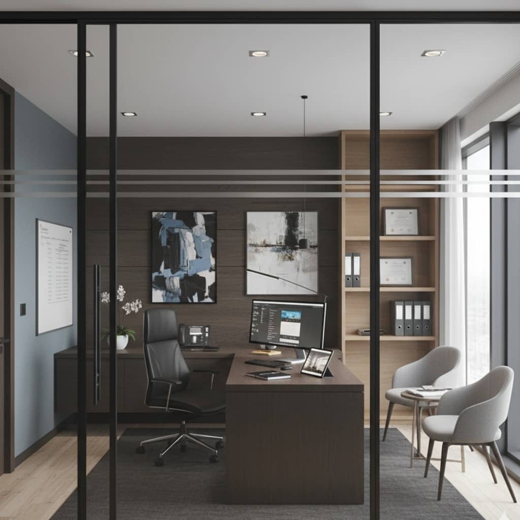 Functional managerial cabin