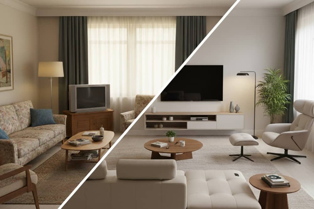 Modern ergonomic furniture