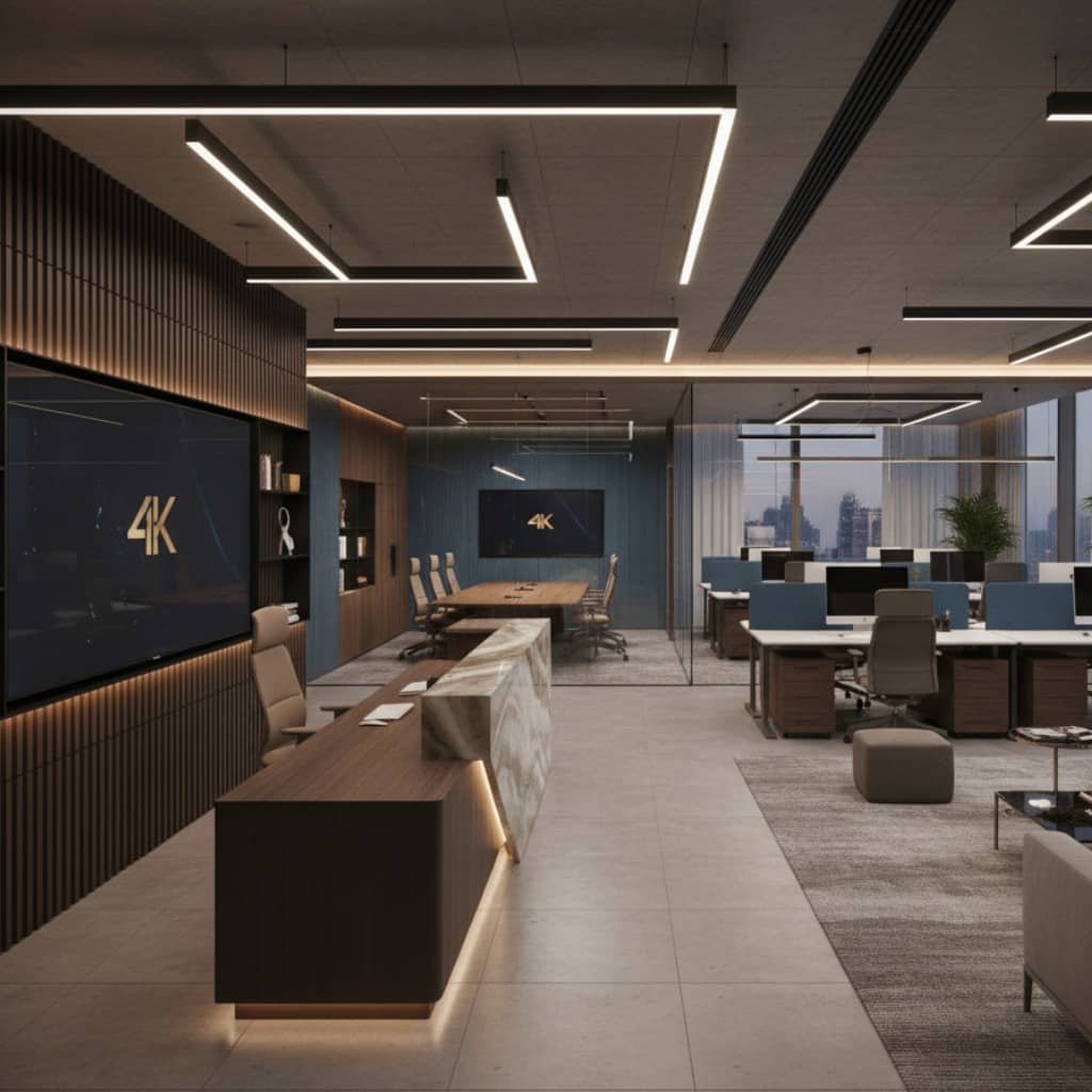 Collaborative modern office space