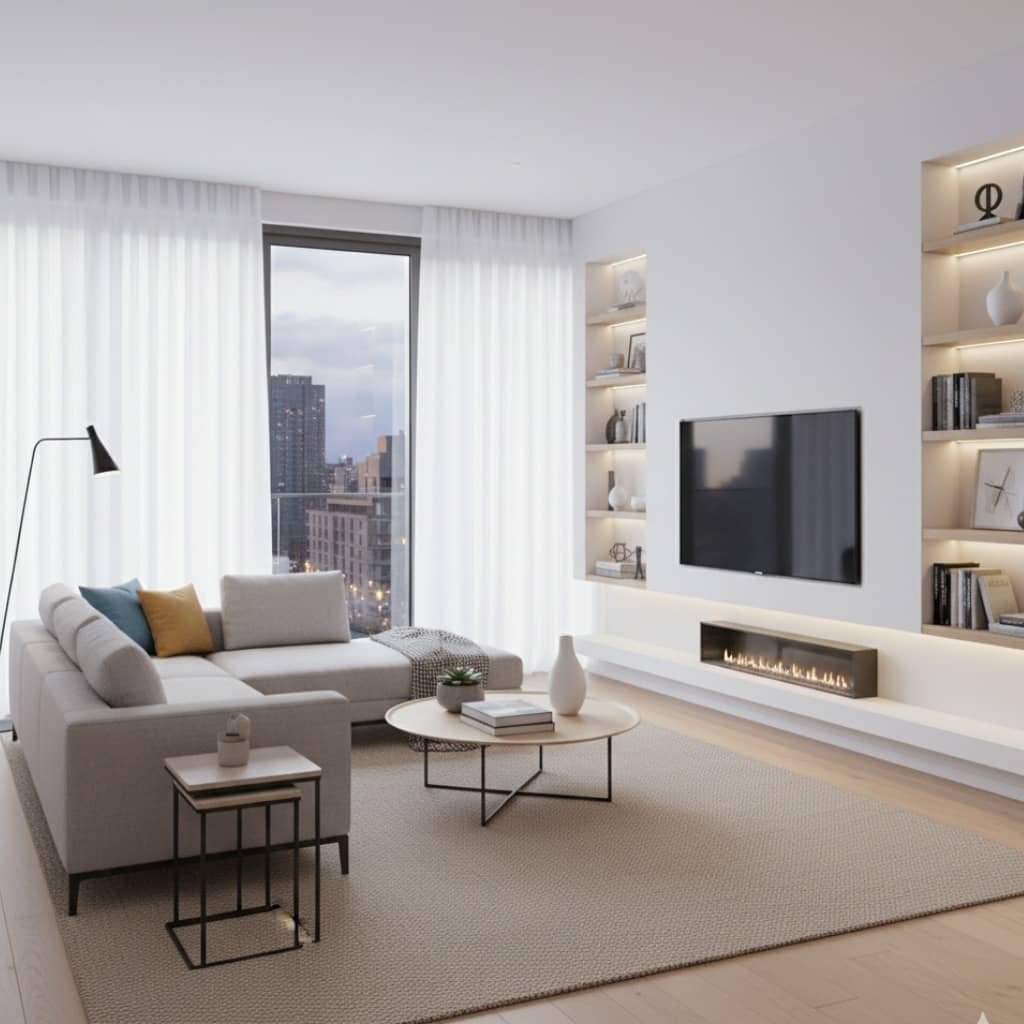 Modern Apartment Living Room