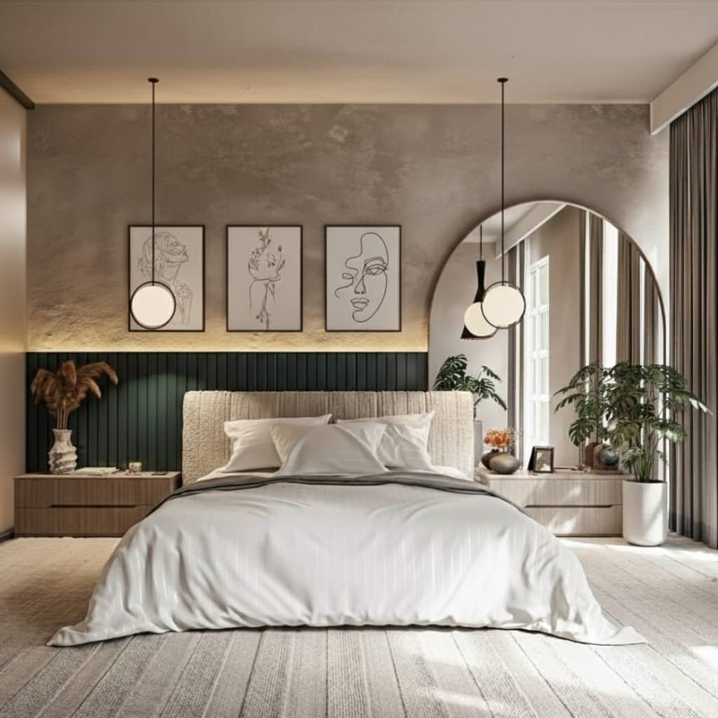 A refined and modern living space