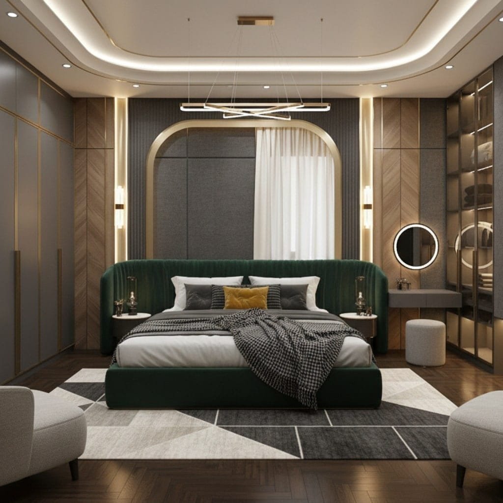 Spacious Luxury Villa Bedroom