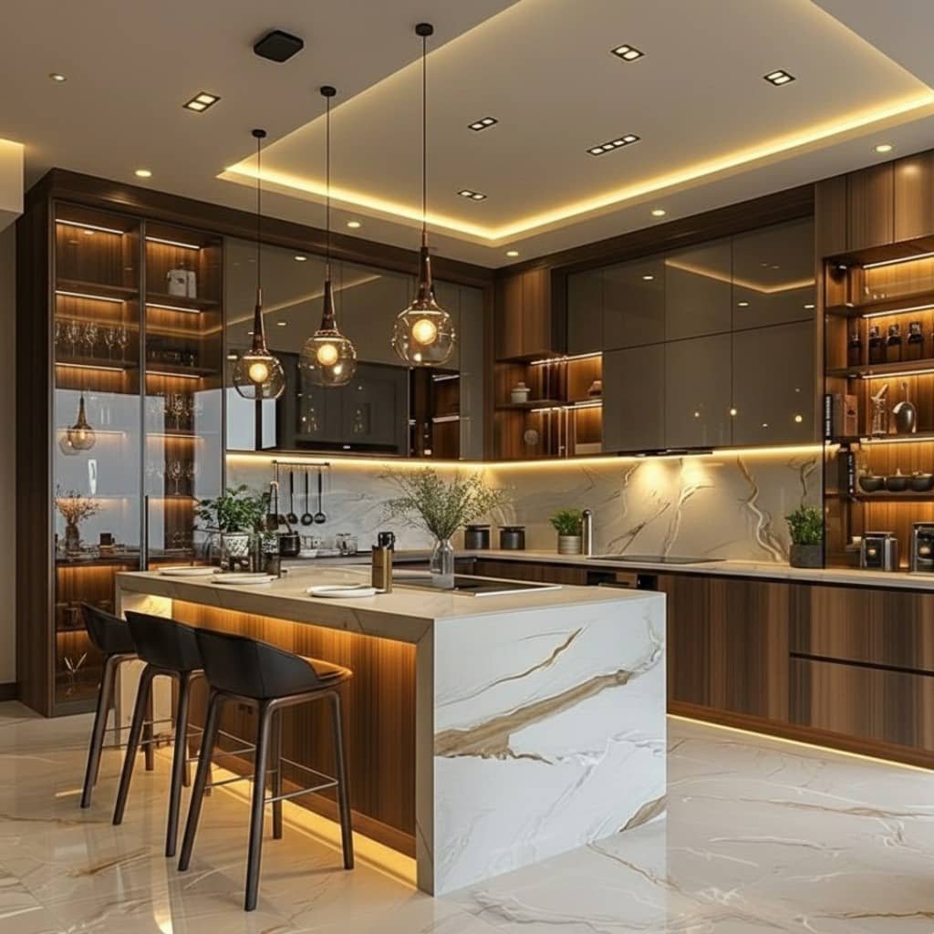 Luxury Villa Kitchen