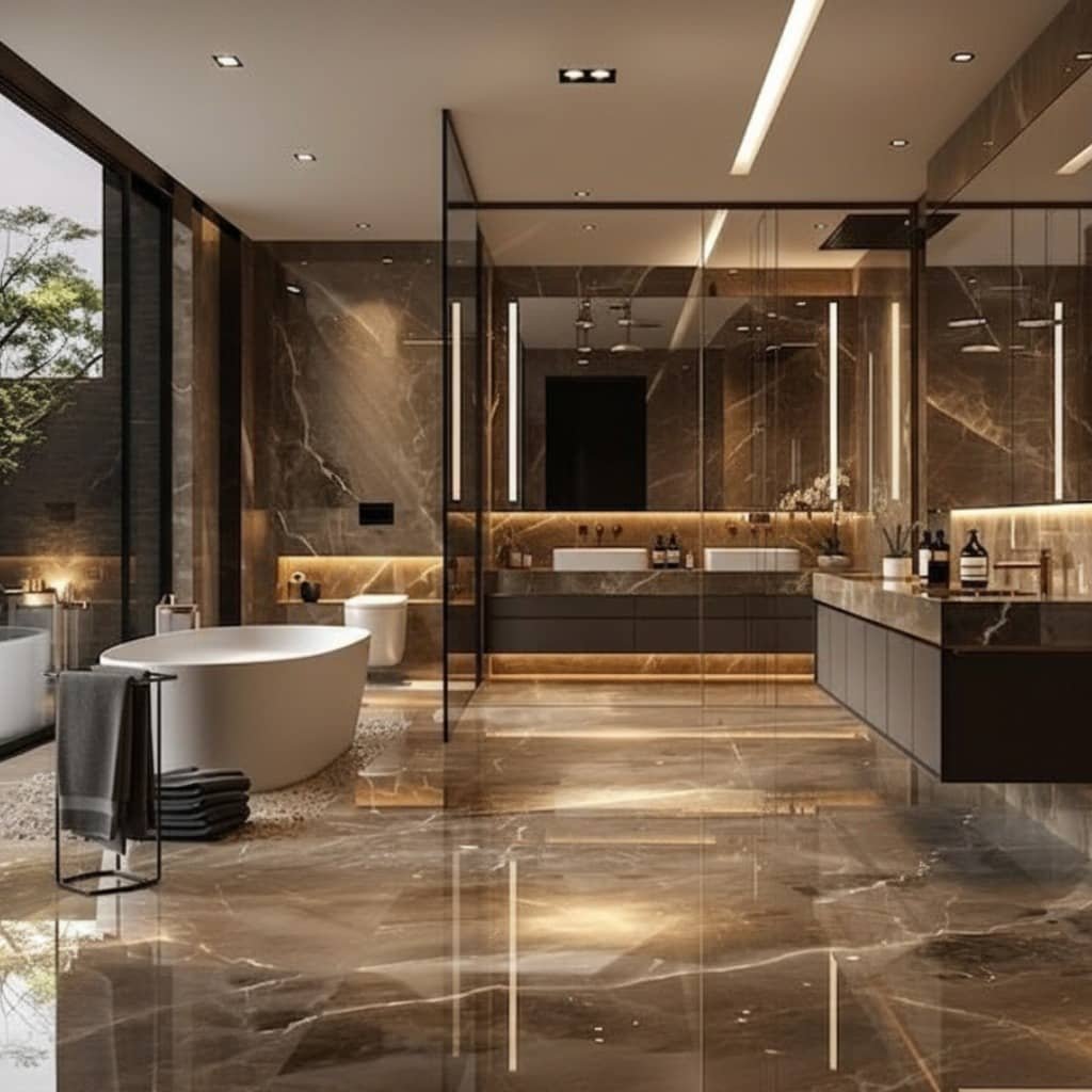 Modern Ensuite Bathroom