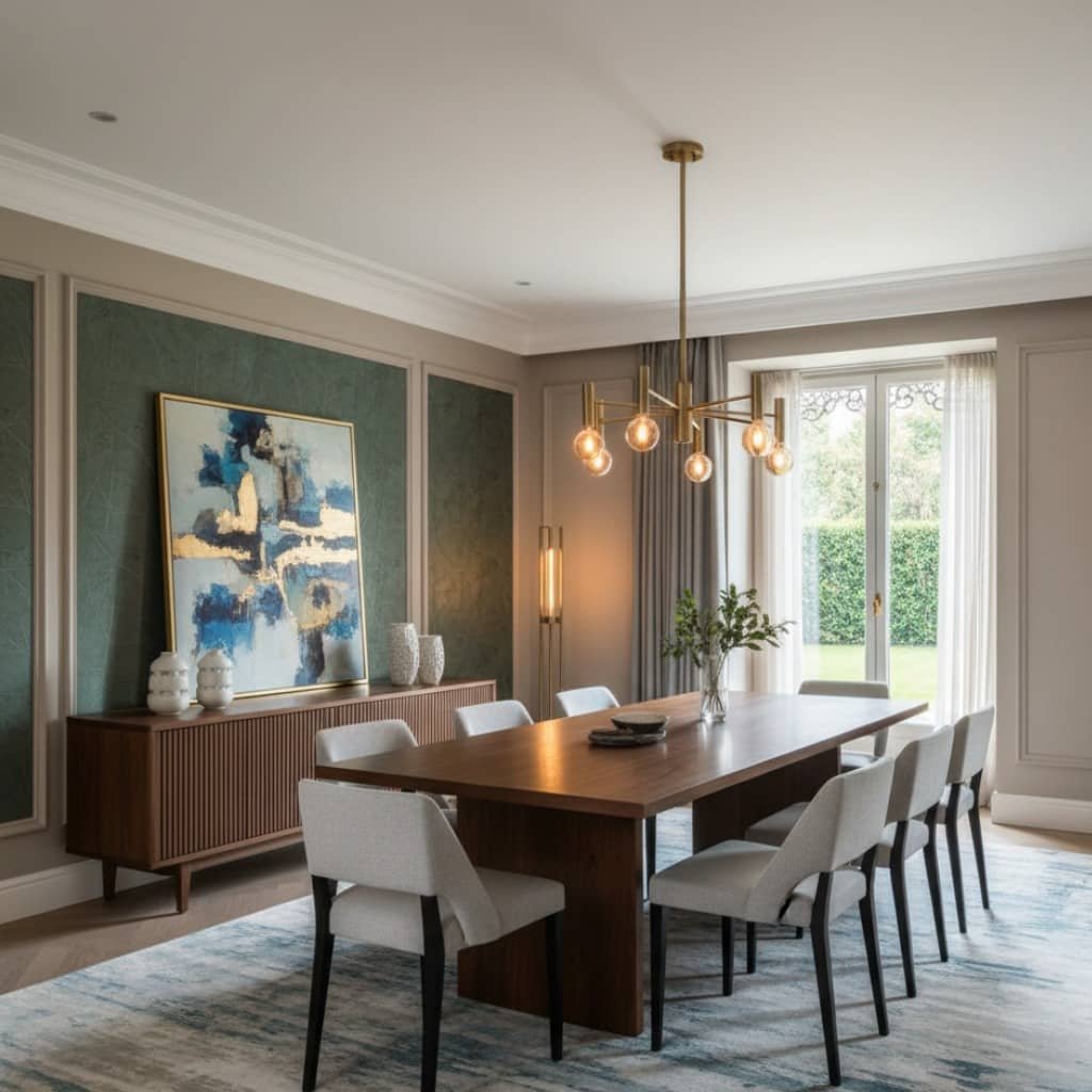 A refined and modern living space